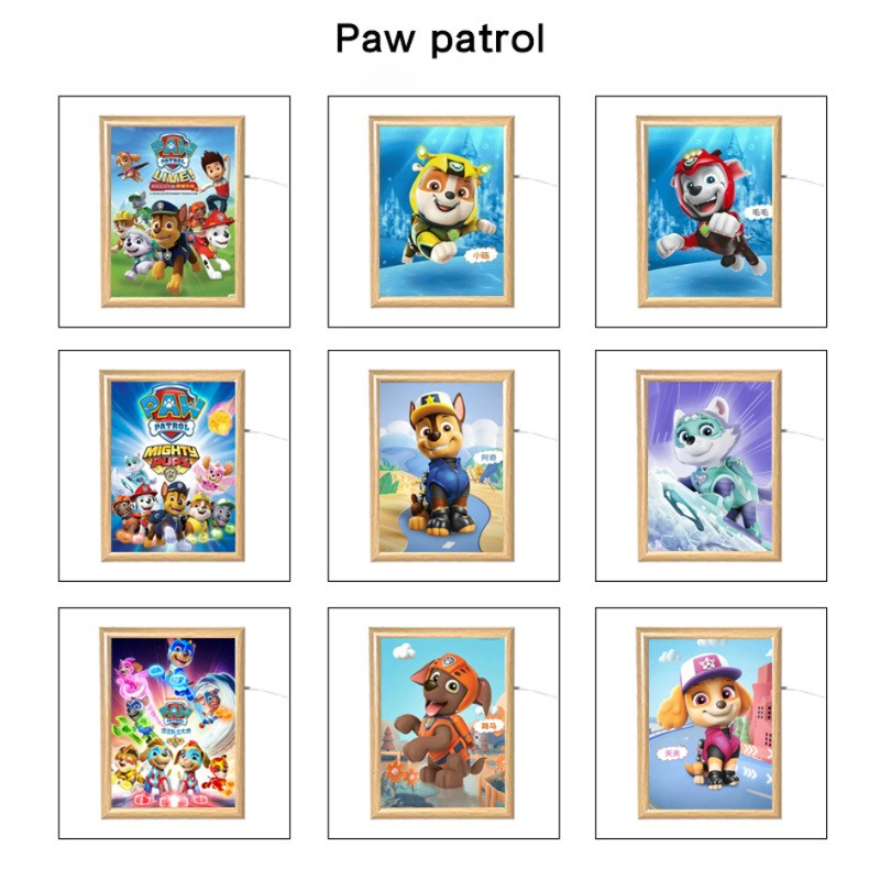 Cosplay Prop Painting - Luz Noturna LED do Cartoon Paw