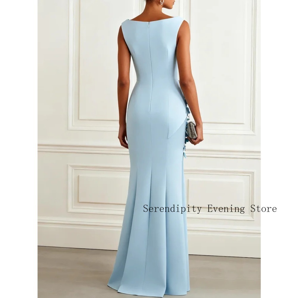 Briar Cosplay Prop - Vestidos de Festa Sereia Azul Claro