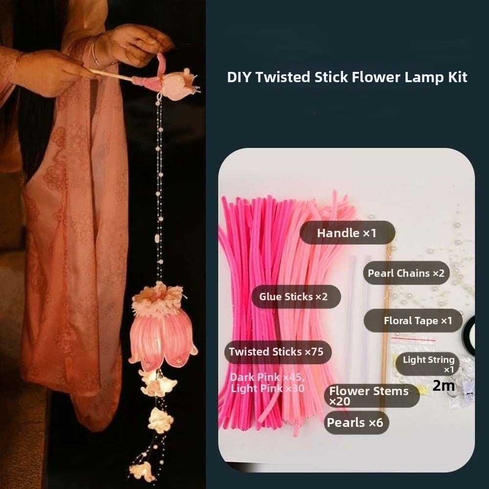 Easy Cosplay Prop - Lanterna Artesanal de Campainha Luminosa, Lâmpada