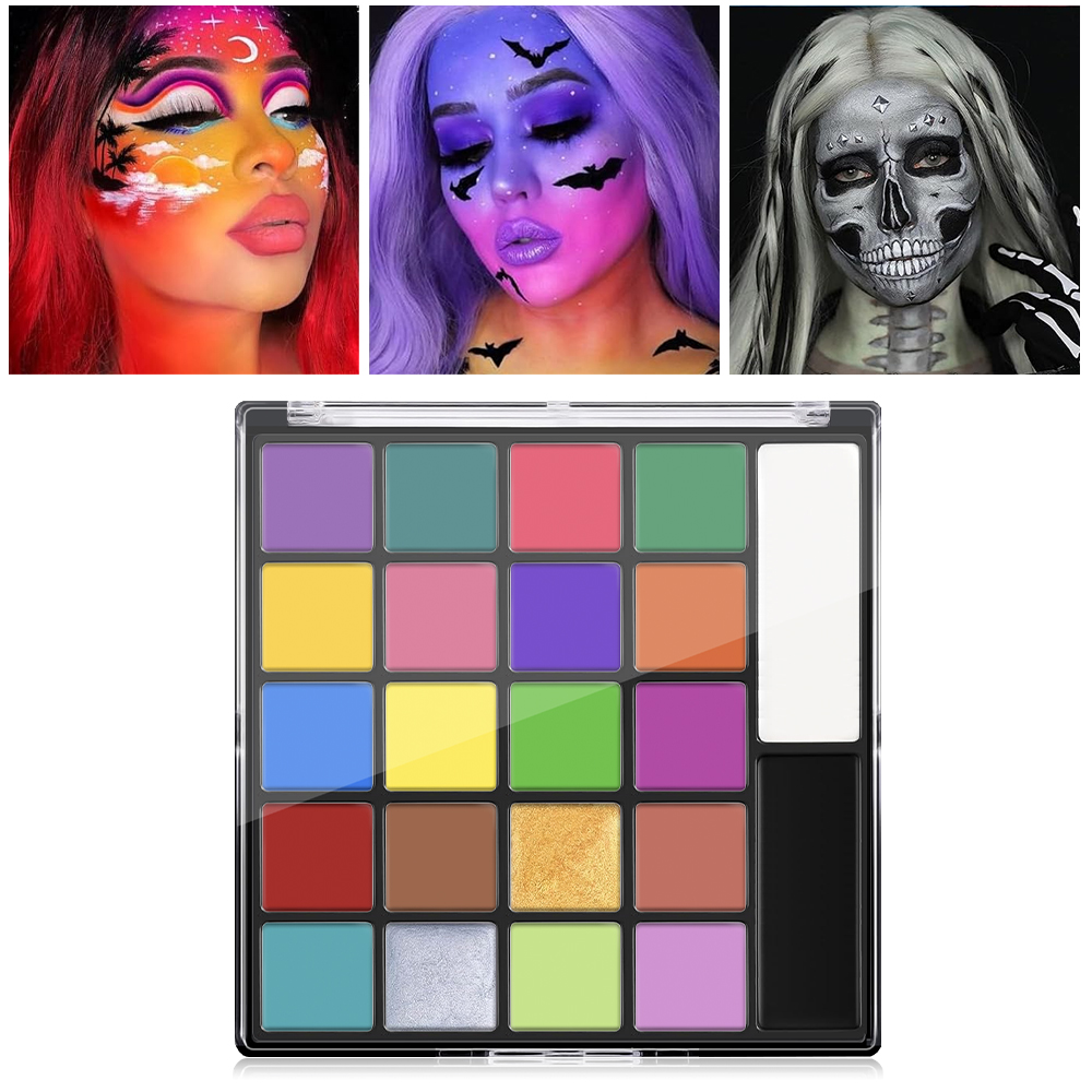 Cosplay Prop Paint - Kit de pintura corporal facial de