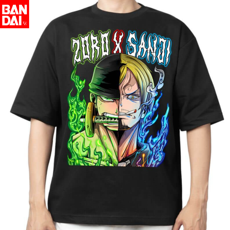 Cosplay Flame Prop - Camiseta Masculina de Algodão One Piece