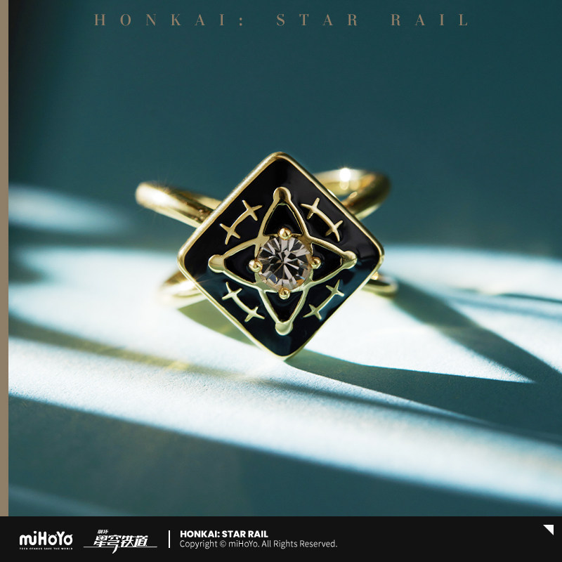 Anaxa Cosplay Prop - Anel Temático Anaxa do Jogo Honkai