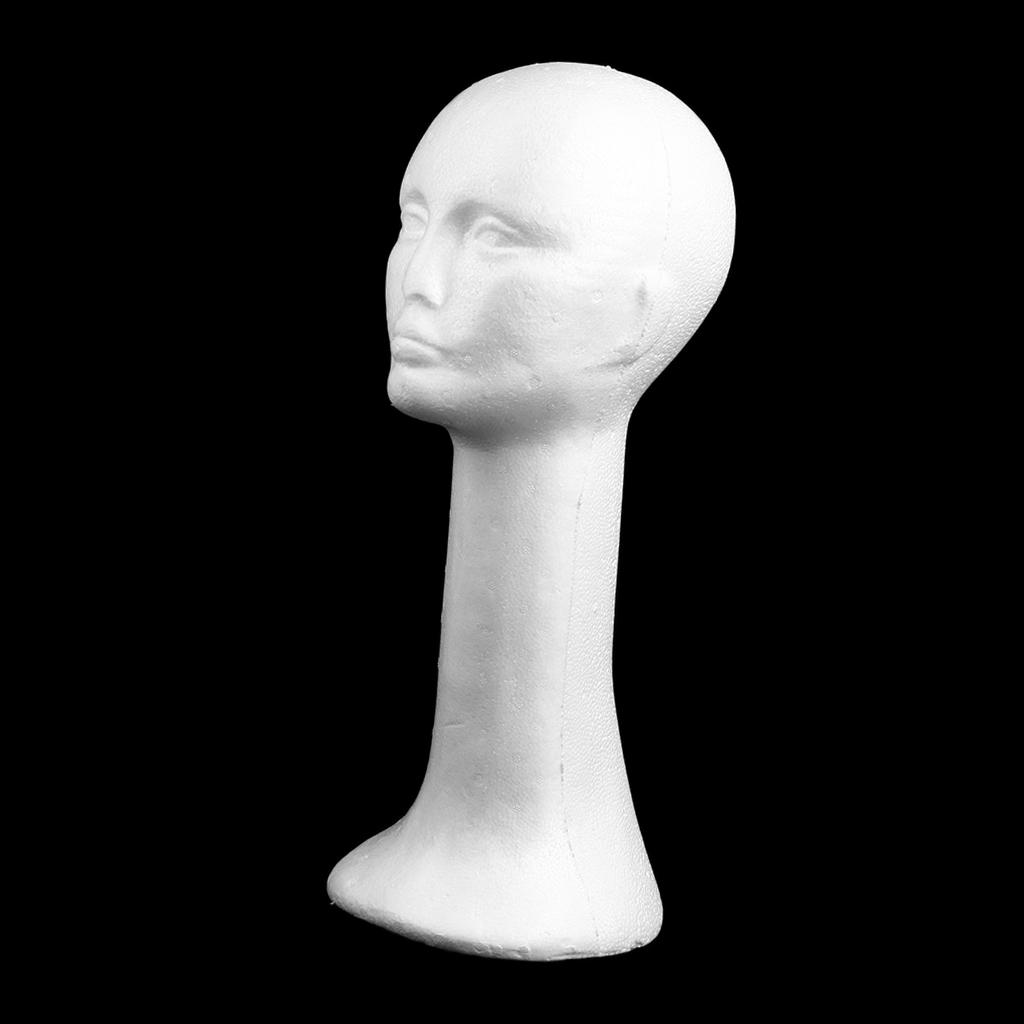 Cosplay Prop Foam - Cabeça de espuma feminina modelo óculos