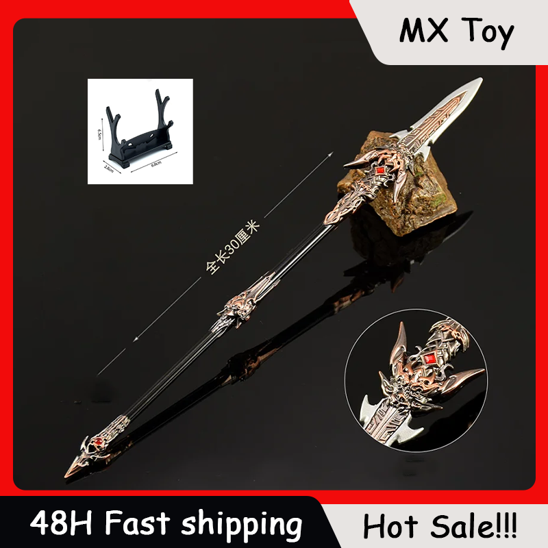 Cosplay Prop Knife - 30cm naraka figura jogo brinquedo espada,