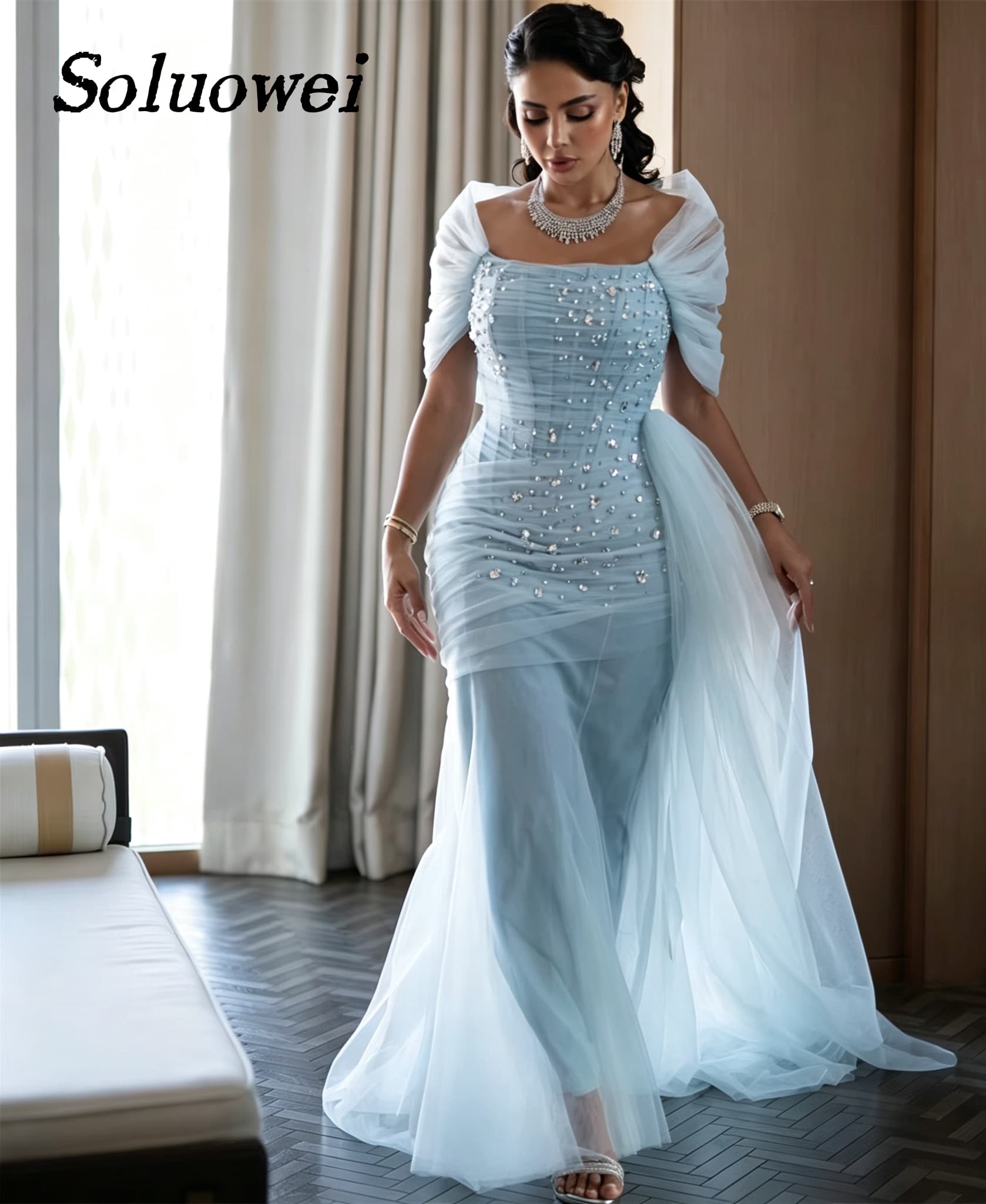 Briar Cosplay Prop - Vestidos de baile de tule com