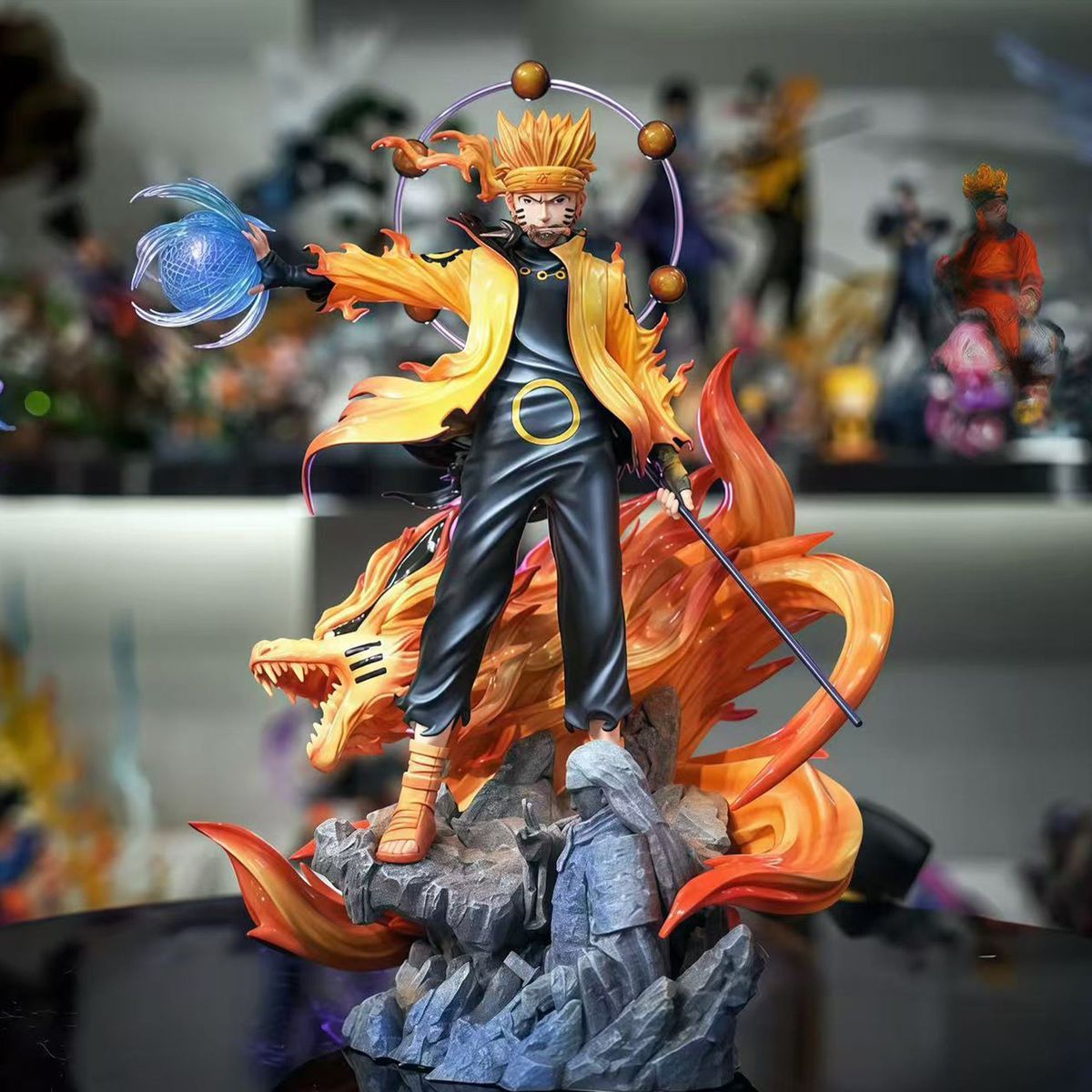 Figura de Anime Ninja com Efei - Cosplay Flame Prop avaliação e preço