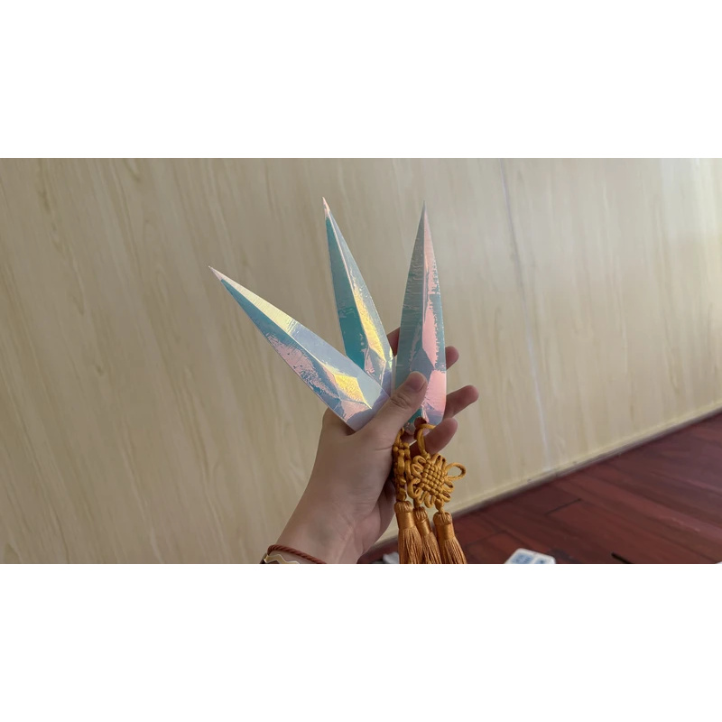 Cyanime kpop huntr/x zoey cosp - Cosplay Prop Knife avaliação e preço