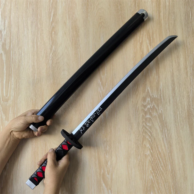 Montado demon slayer katana es - Cosplay Prop Katana avaliação e preço
