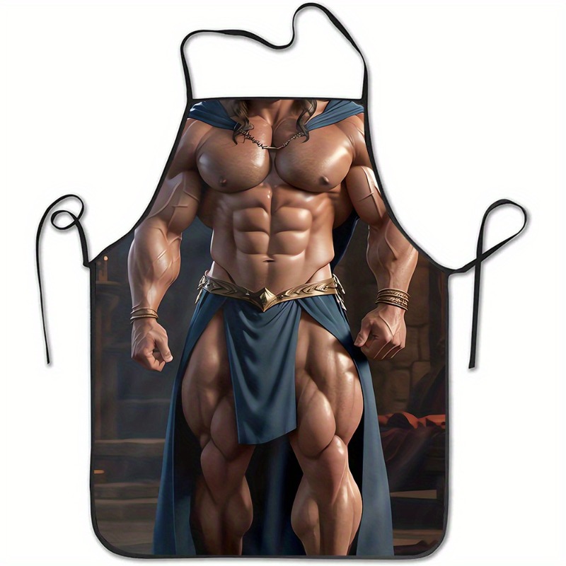 Avental Muscle Man, Estampa de - Briar Cosplay Prop avaliação e preço