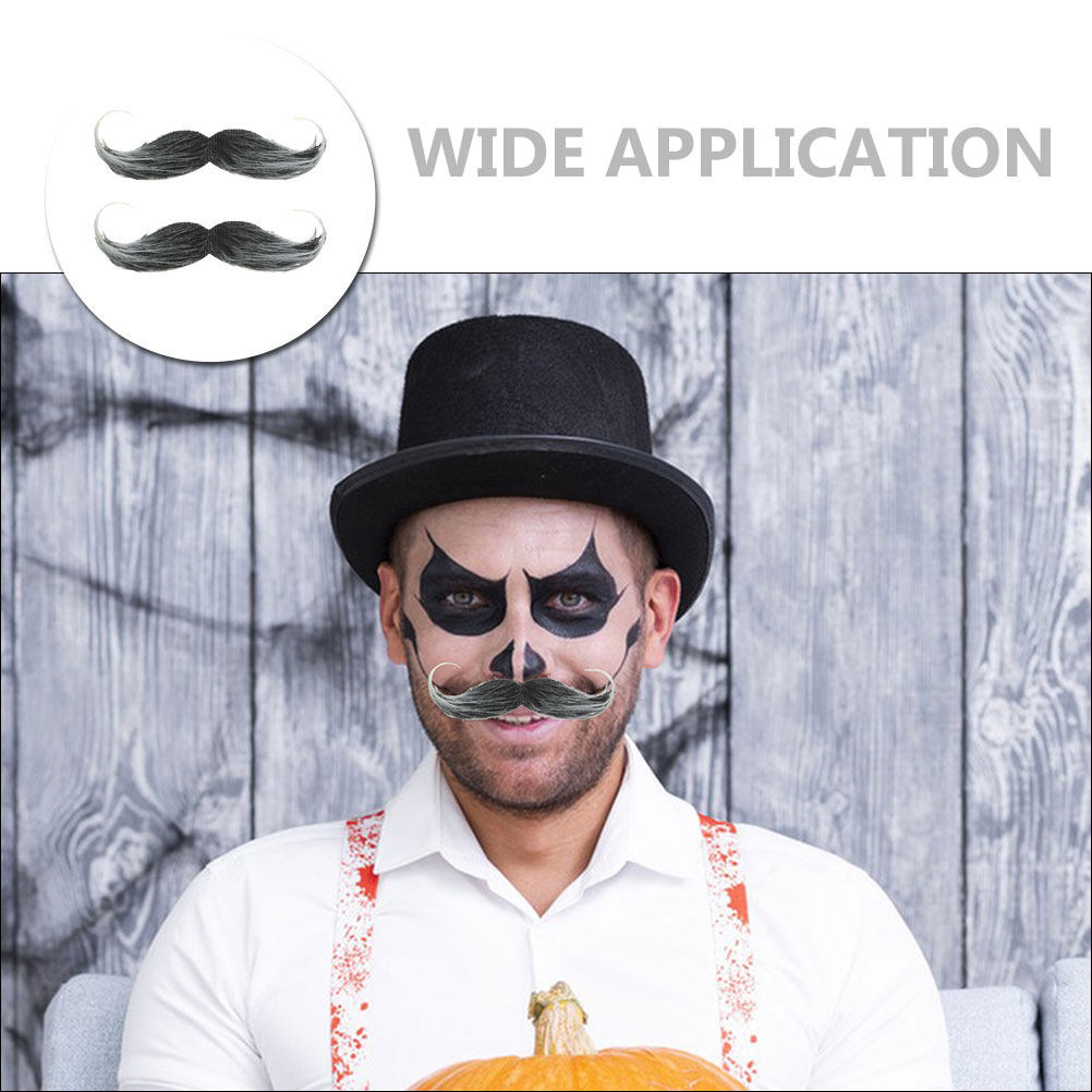 Kit com 3 Bigodes e Barba Fals - Easy Cosplay Prop avaliação e preço