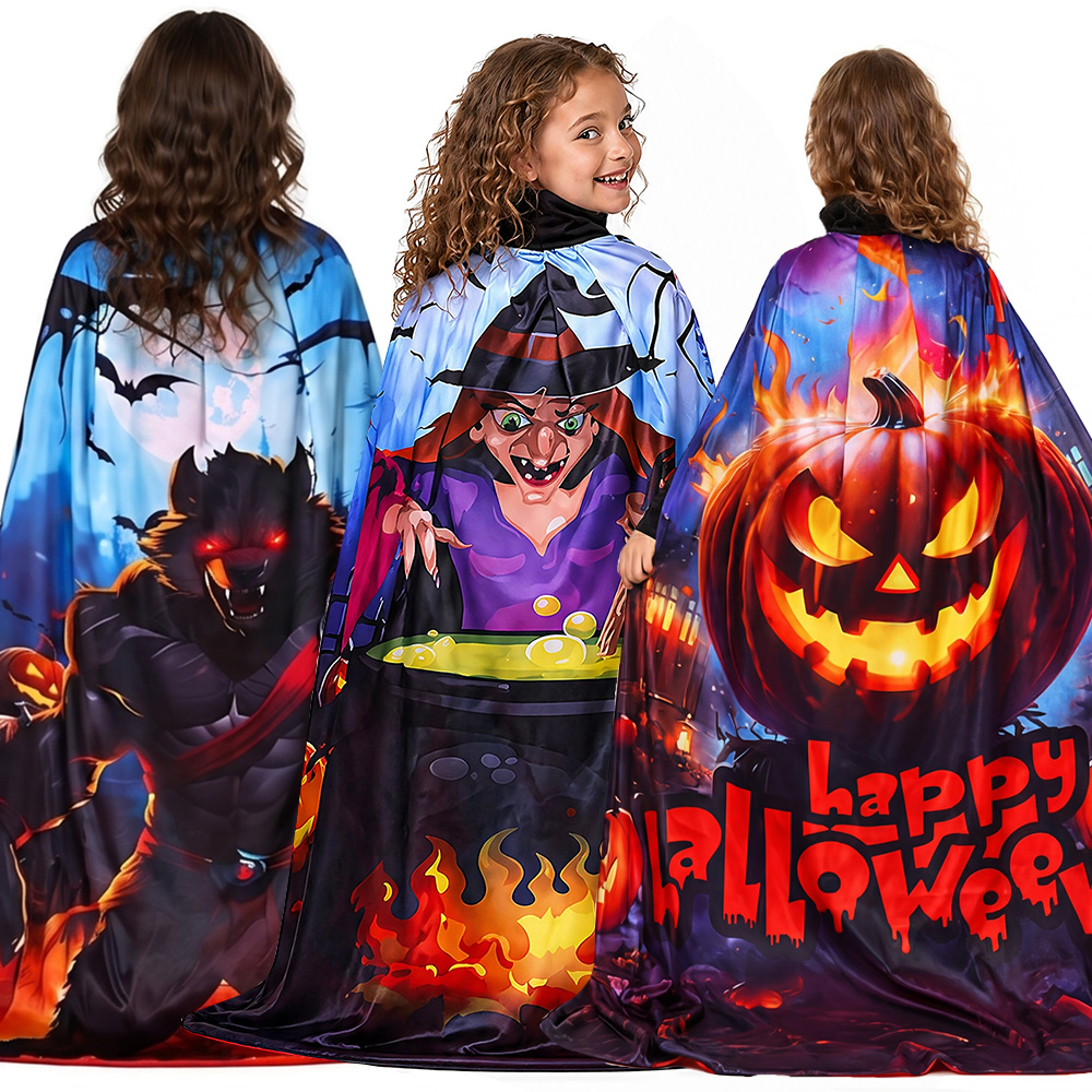 Capa Longa com Capuz Infantil  - Cosplay Flame Prop avaliação e preço