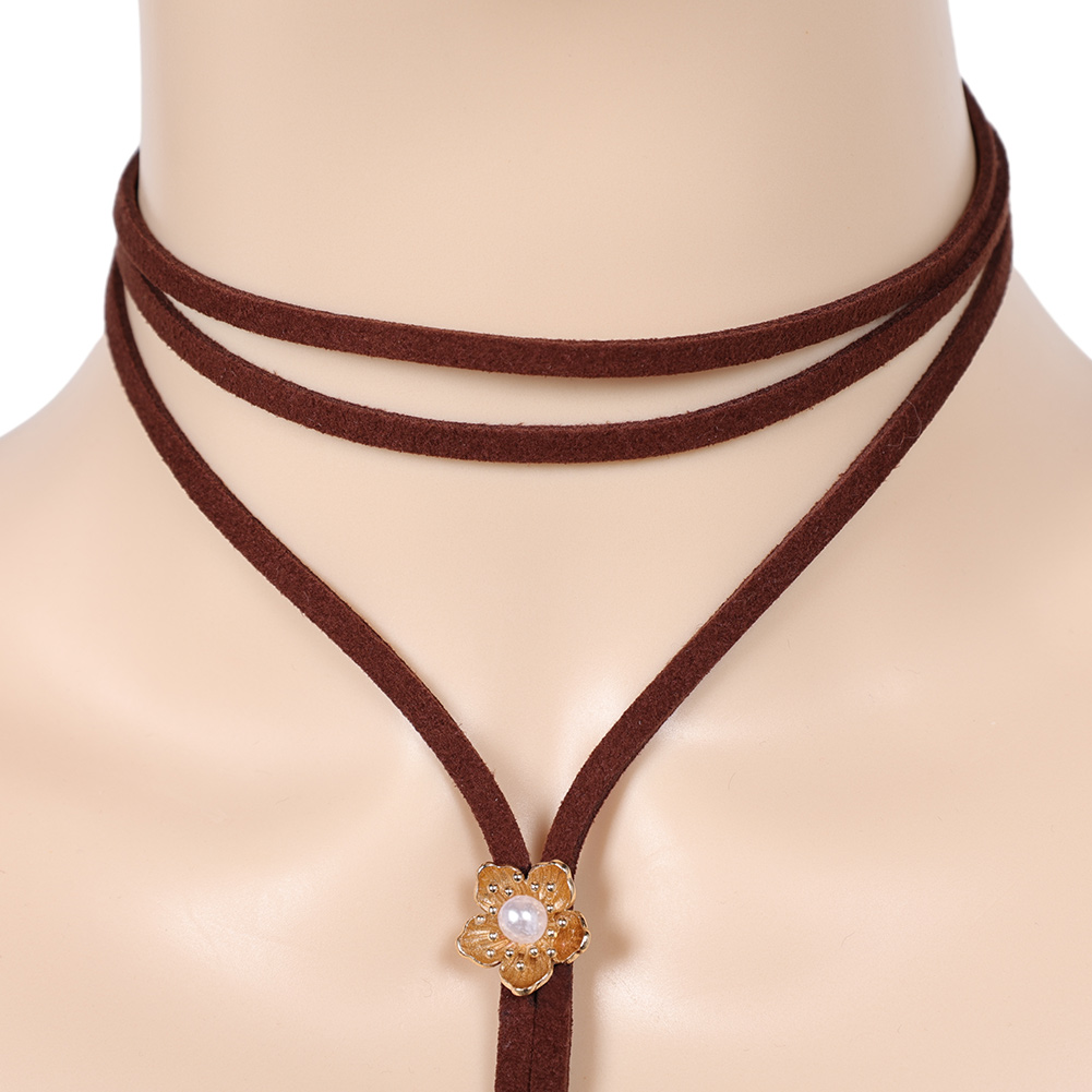 Colar e Gravata Borboleta de C - Aerith Cosplay Prop avaliação e preço