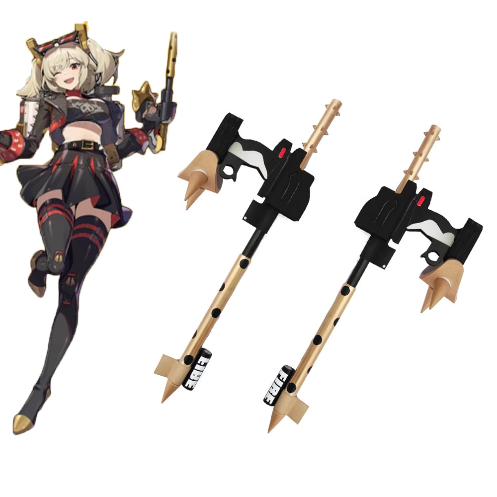 Jogo burnice whita zenless zon - Burnice Cosplay Prop avaliação e preço