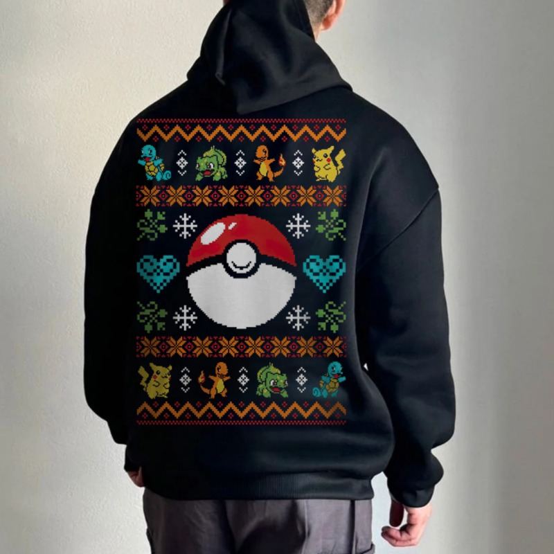 Preto oversized 4xl pok é mon  - Cosplay Flame Prop avaliação e preço