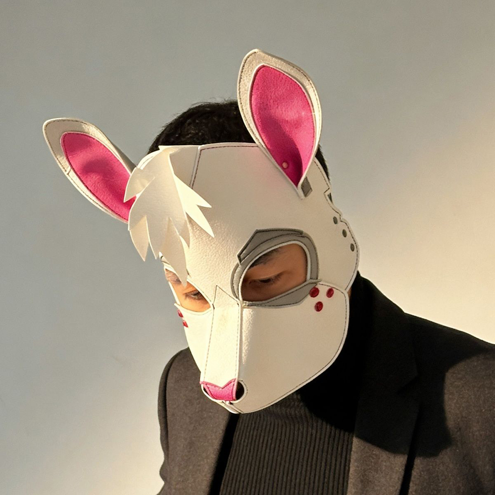 Máscara de Coelho Punk com Pad - Free Cosplay Prop Patterns avaliação e preço