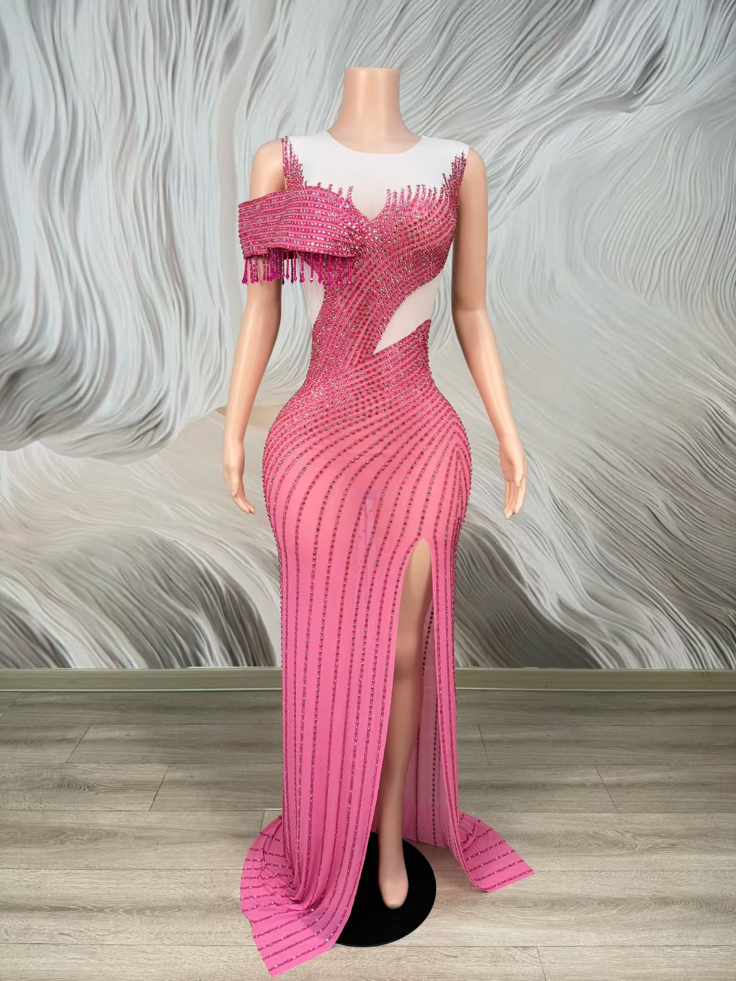 Vestido de Gala Sereia Mulan E - Briar Cosplay Prop avaliação e preço
