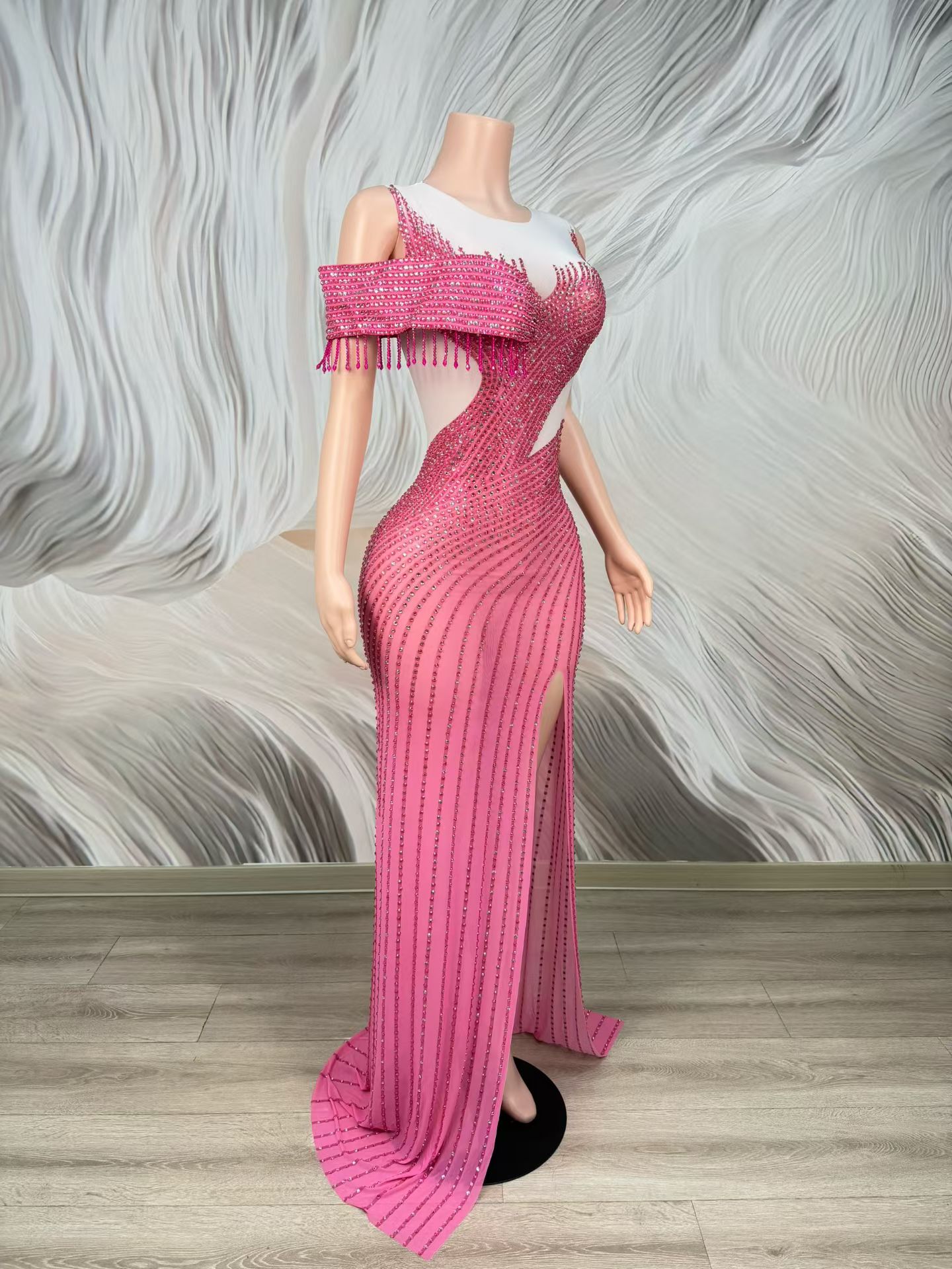 Vestido de Gala Sereia Mulan E - Briar Cosplay Prop avaliação e preço