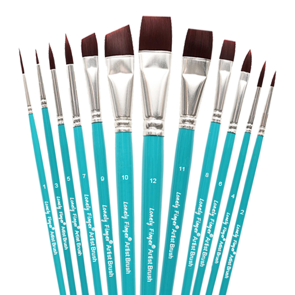 Pincéis de pintura facial, 12/ - Cosplay Prop Paint avaliação e preço