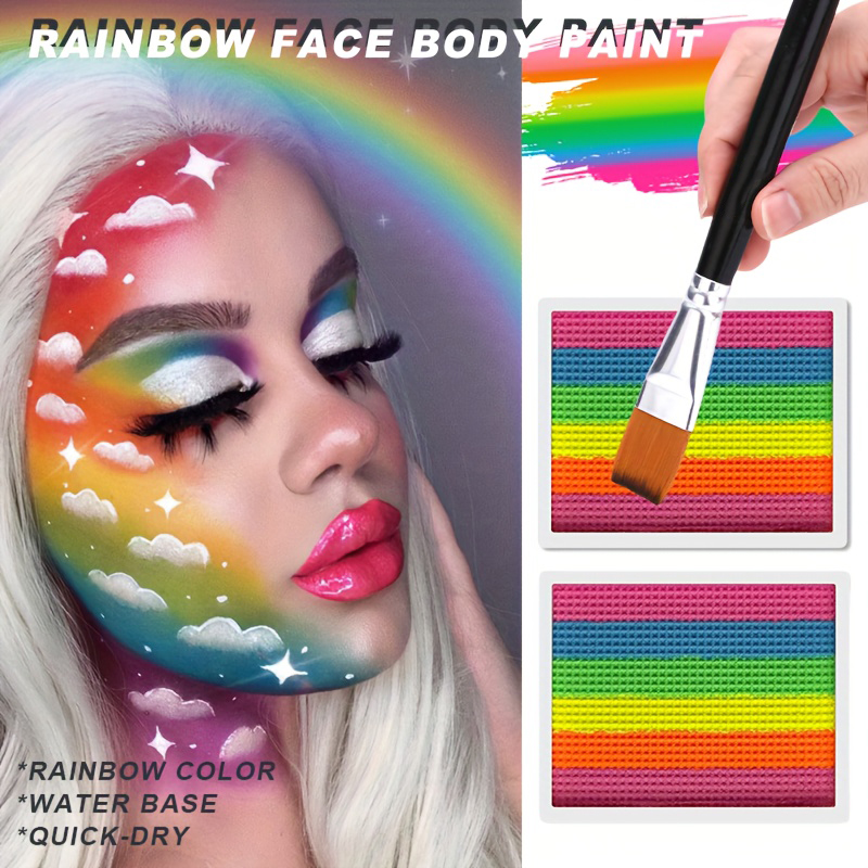Conjunto de pintura facial e c - Cosplay Prop Paint avaliação e preço