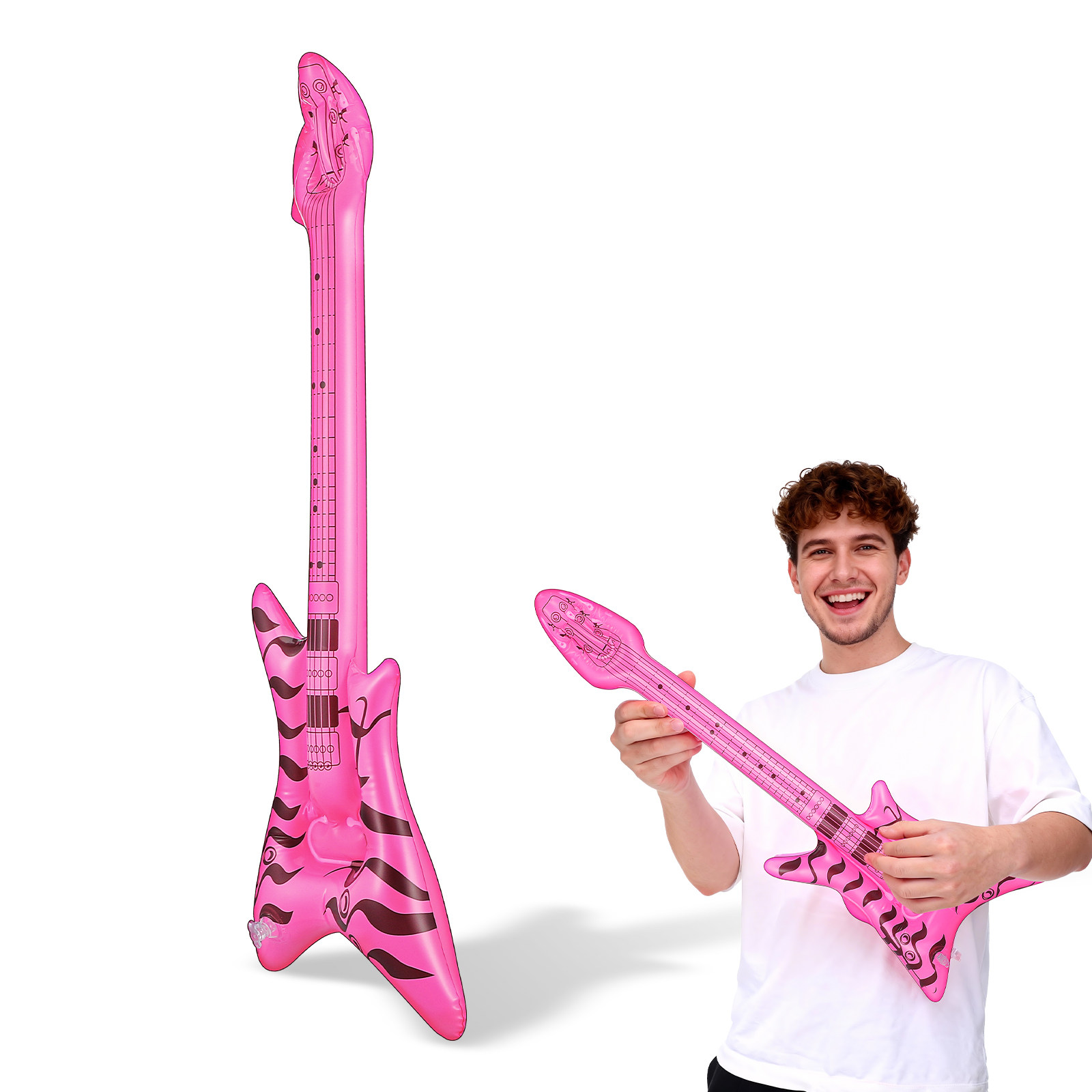 Guitarra Inflável de Adereço:  - Easy Cosplay Prop avaliação e preço