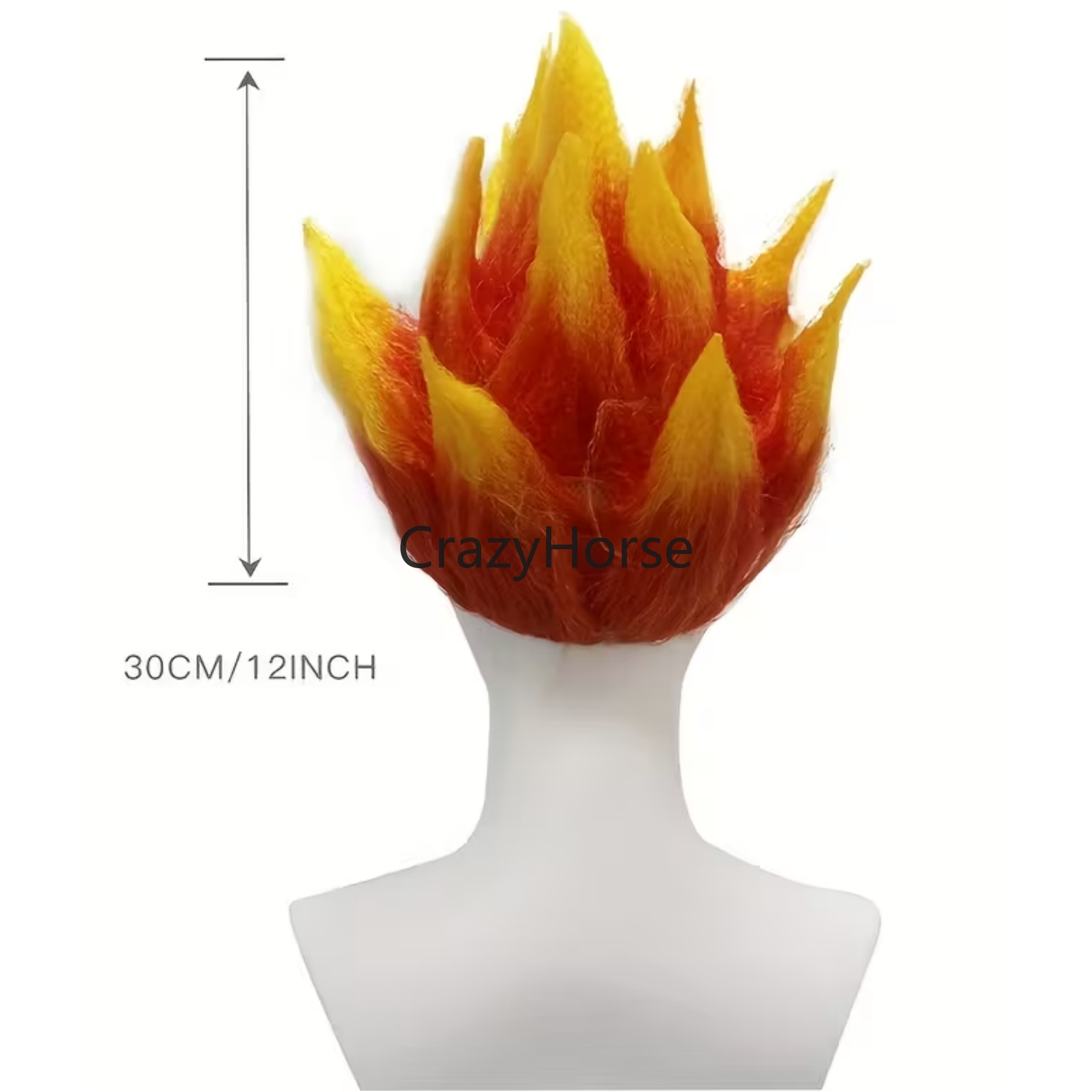 Peruca de Cosplay Saiyan para  - Cosplay Flame Prop avaliação e preço