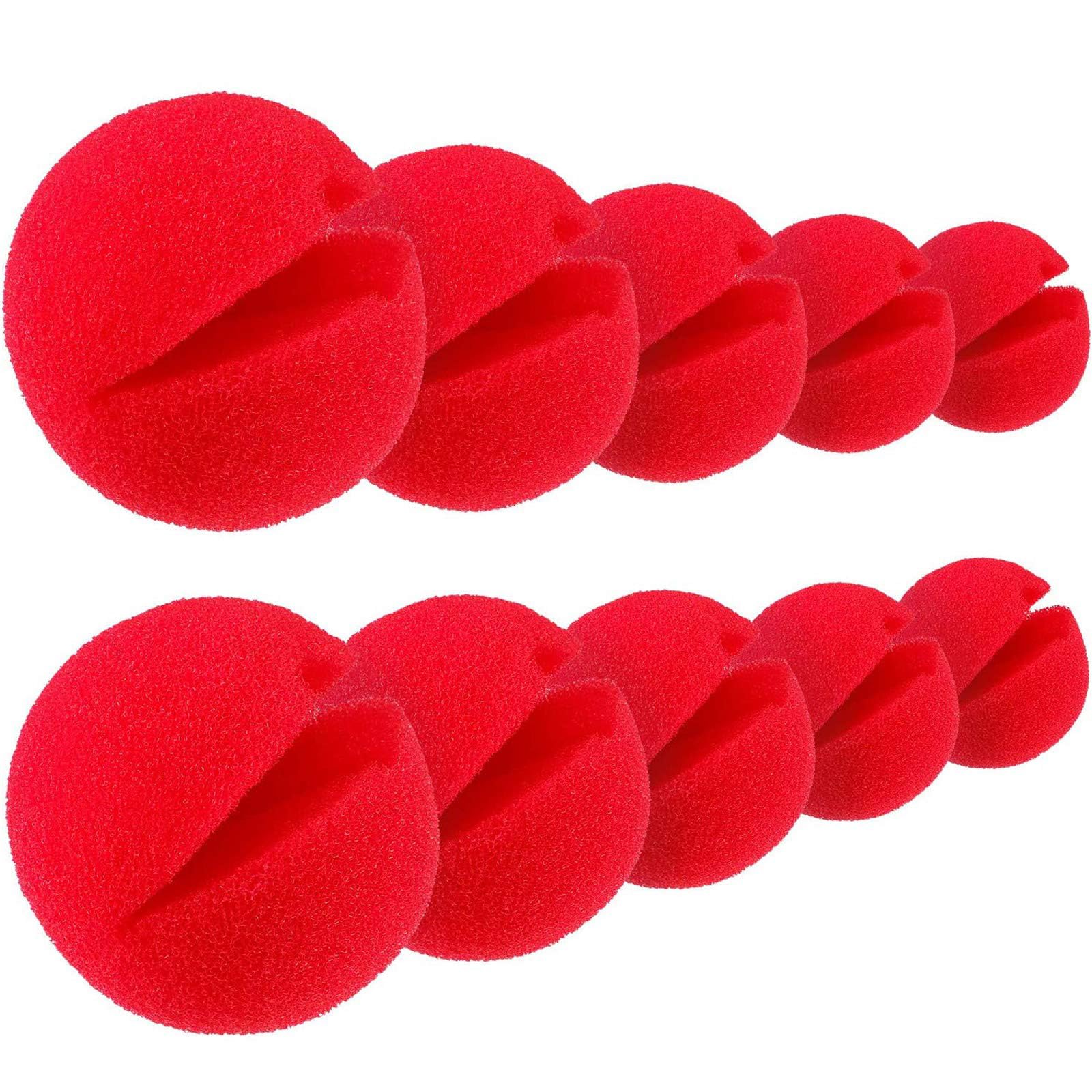 5-300 pçs vermelho palhaço nar - Cosplay Prop Foam avaliação e preço