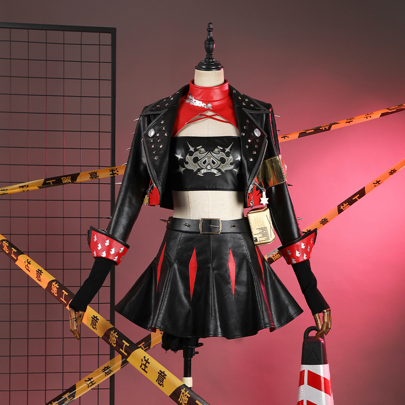 Peruca de Cosplay Branca Burni - Burnice Cosplay Prop avaliação e preço