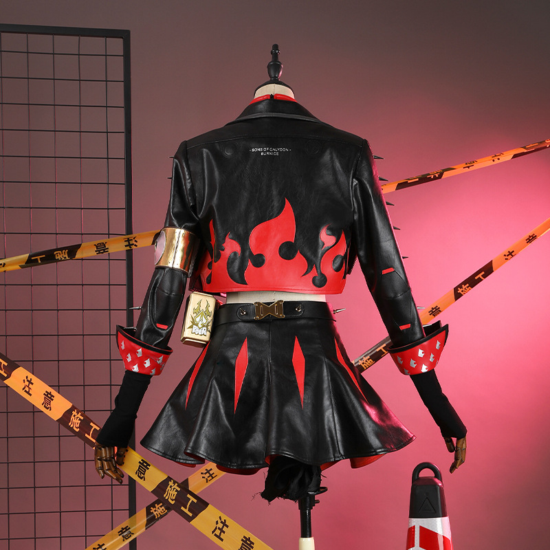 Peruca de Cosplay Branca Burni - Burnice Cosplay Prop avaliação e preço
