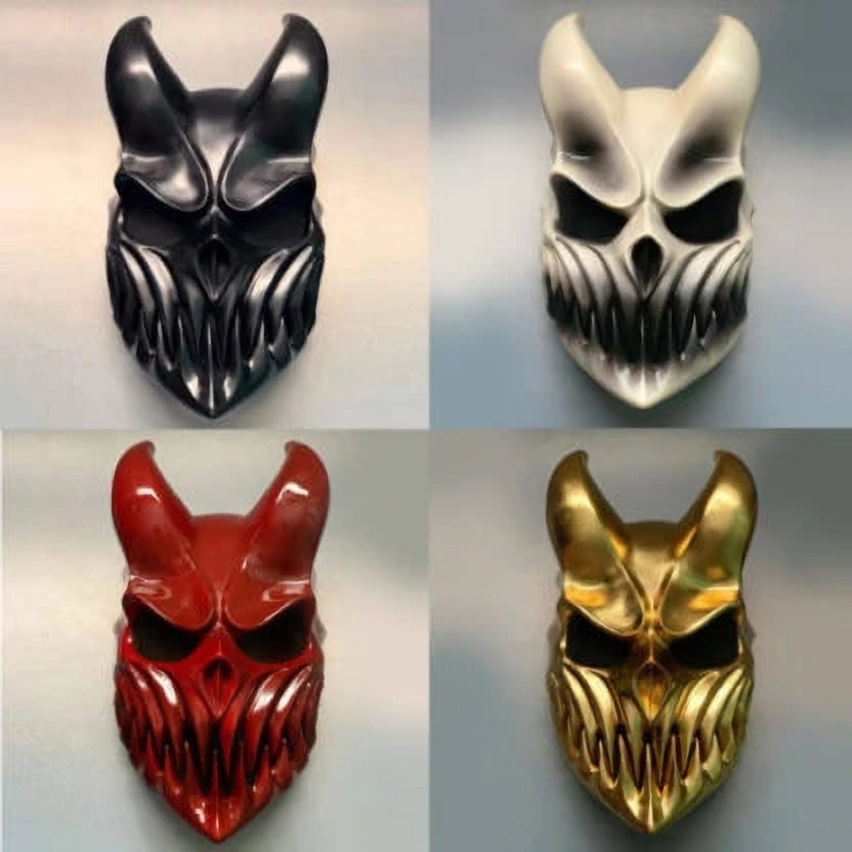 Máscara de PVC com Boca Móvel, - Cosplay Prop Foam avaliação e preço