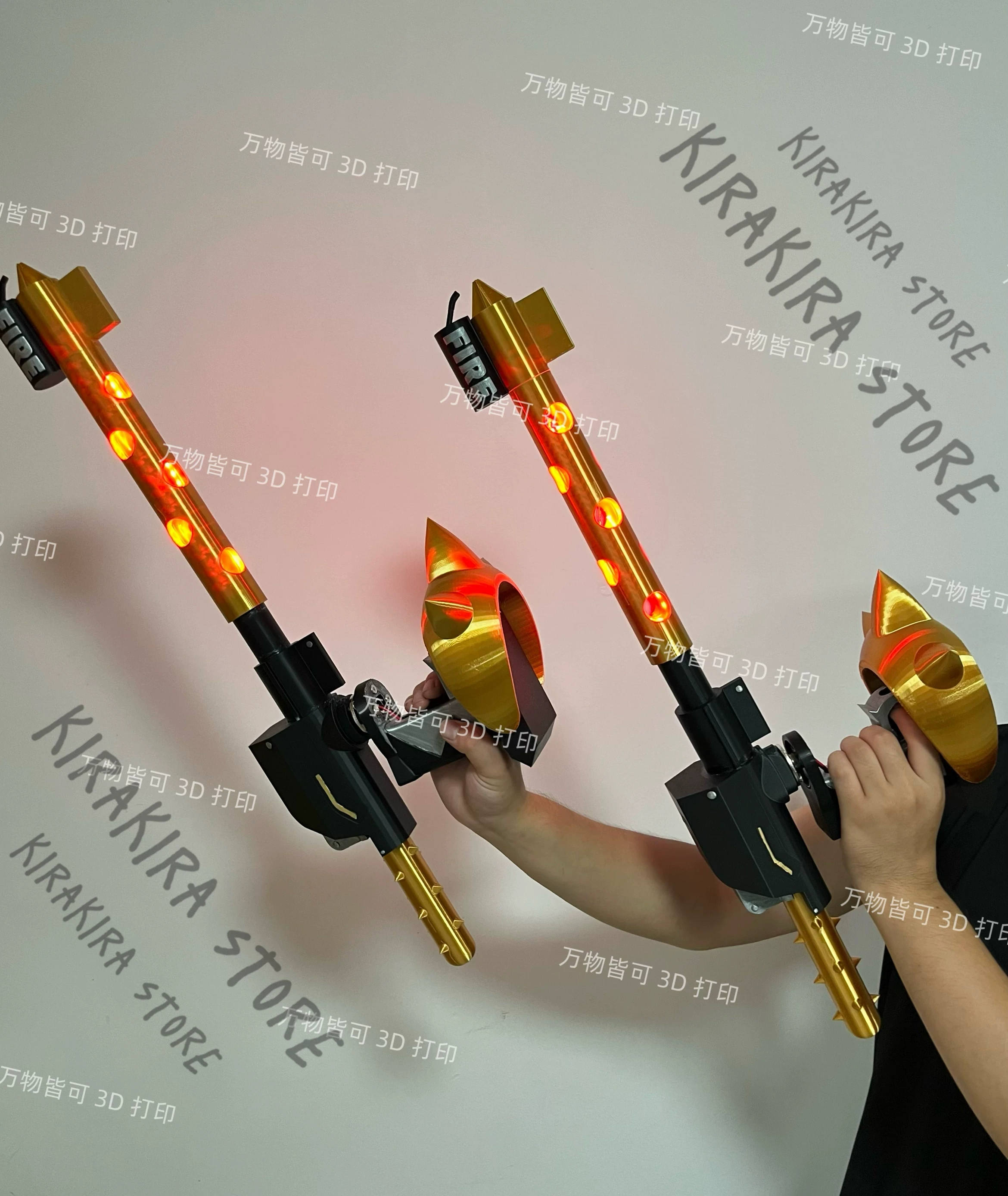 Fantasia de Cosplay Zenless Zo - Burnice Cosplay Prop avaliação e preço