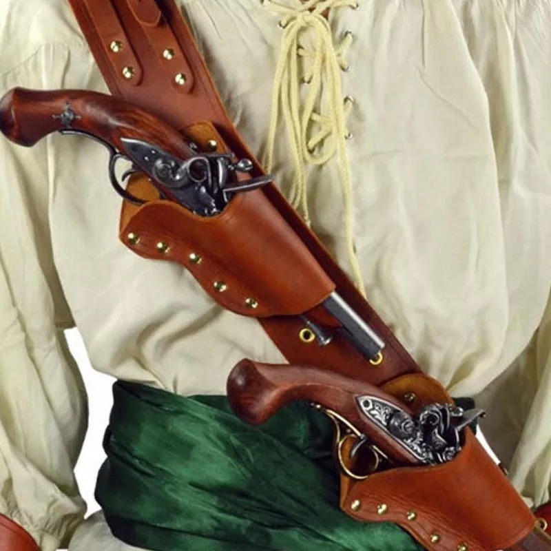Renascentista pirata flintlock - Cosplay Prop Pistol avaliação e preço