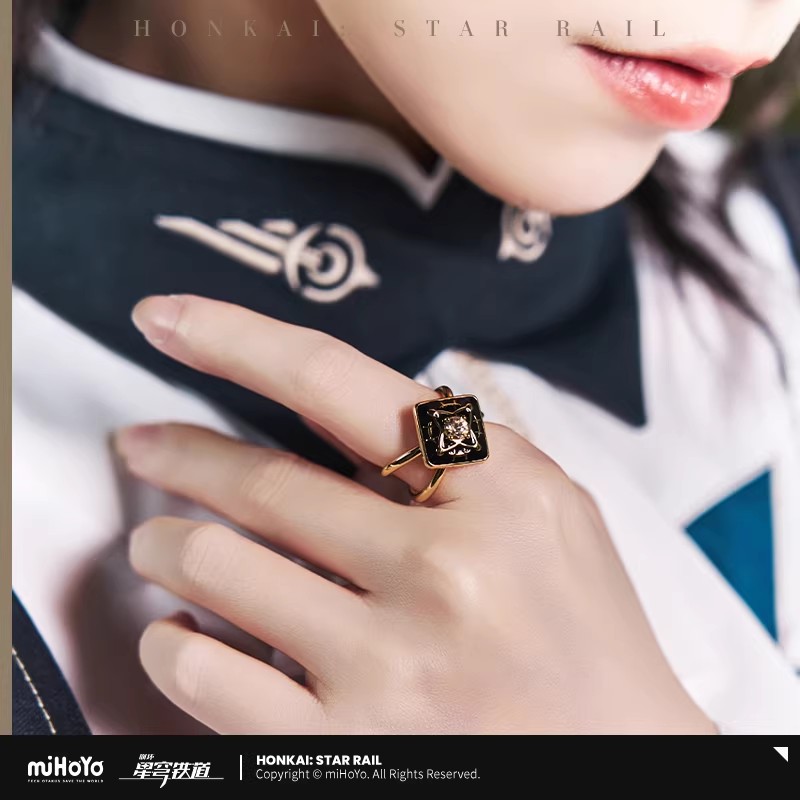 Anel Oficial miHoYo Anaxa do J - Anaxa Cosplay Prop avaliação e preço