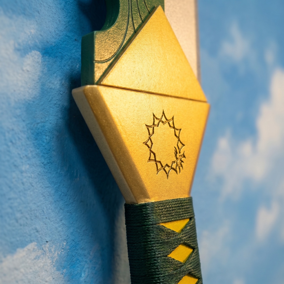 Espada Katana Meliodas de 28 p - Cosplay Prop Katana avaliação e preço