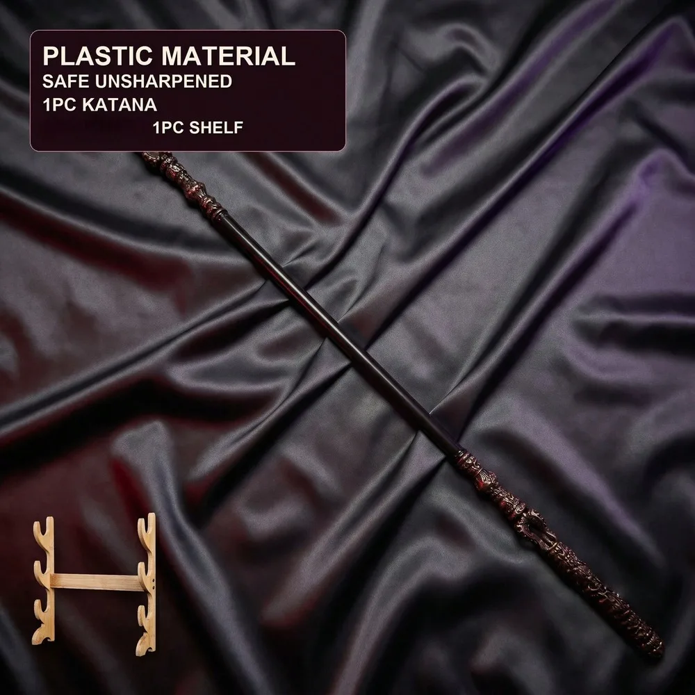 Espada Katana de Plástico Monk - Cosplay Prop Katana avaliação e preço