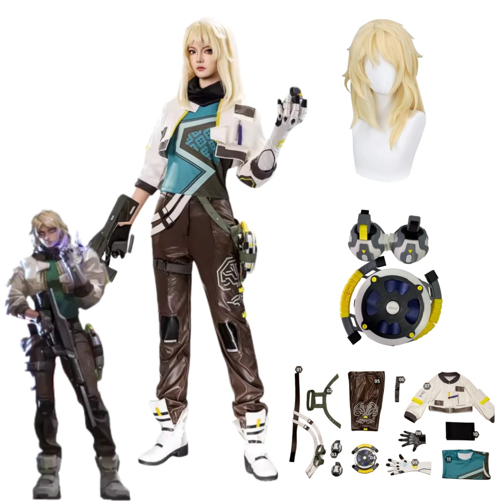 Fantasia de Cosplay Deadlock V - Cosplay Prop avaliação e preço