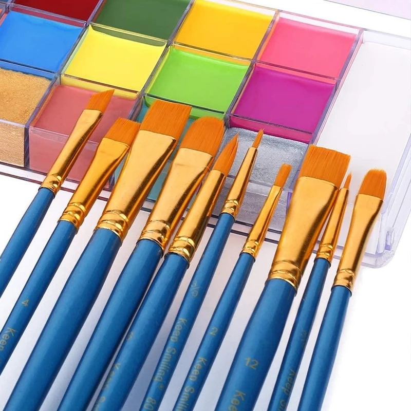 20 cores rosto corpo pintura a - Cosplay Prop Paint avaliação e preço