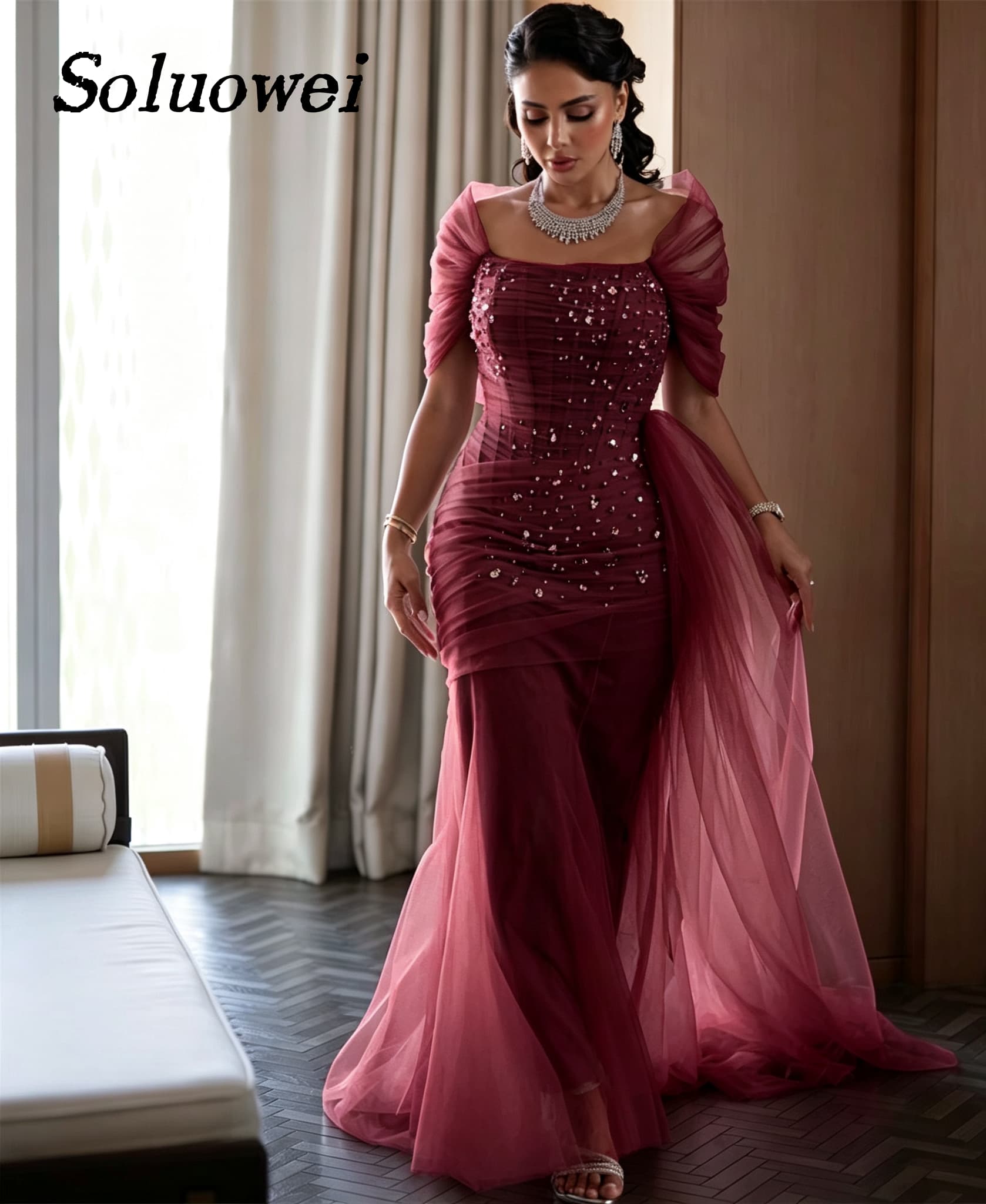 Vestidos de baile de tule com  - Briar Cosplay Prop avaliação e preço