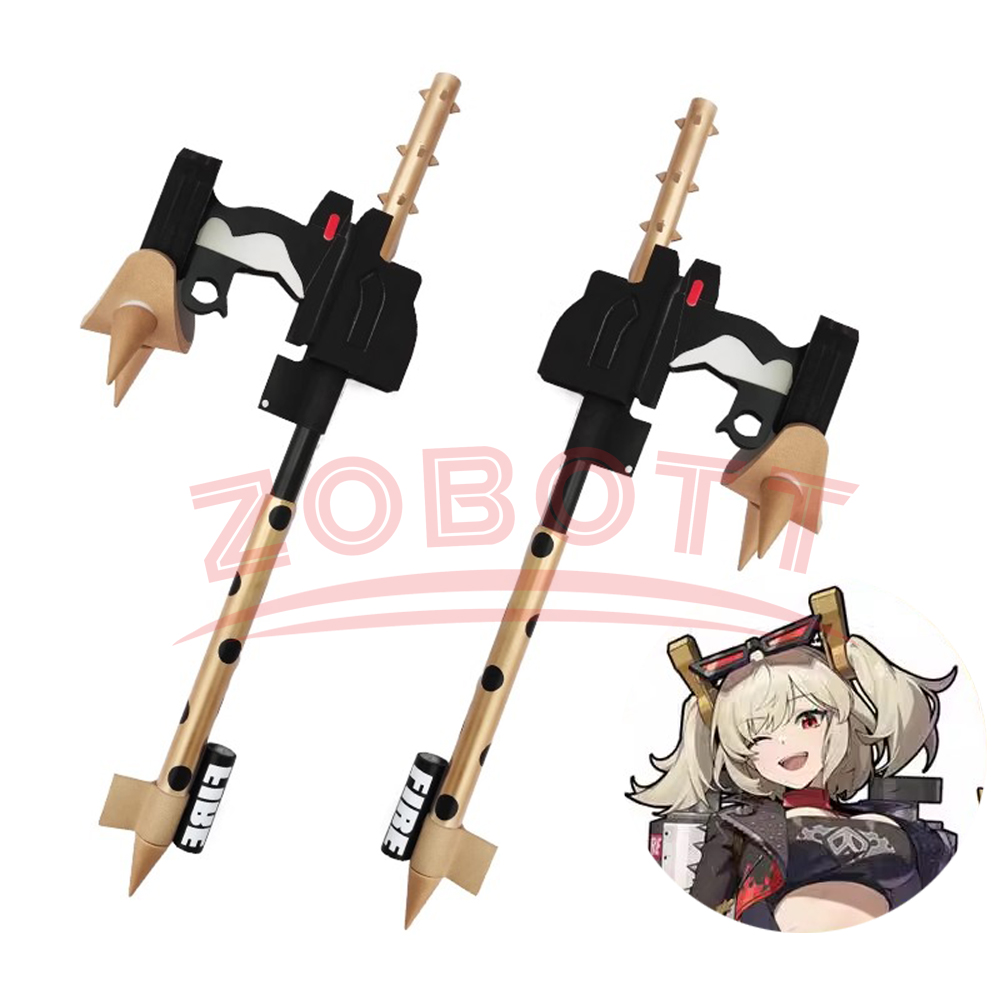 65cm 2 pçs burnice whita zenle - Burnice Cosplay Prop avaliação e preço