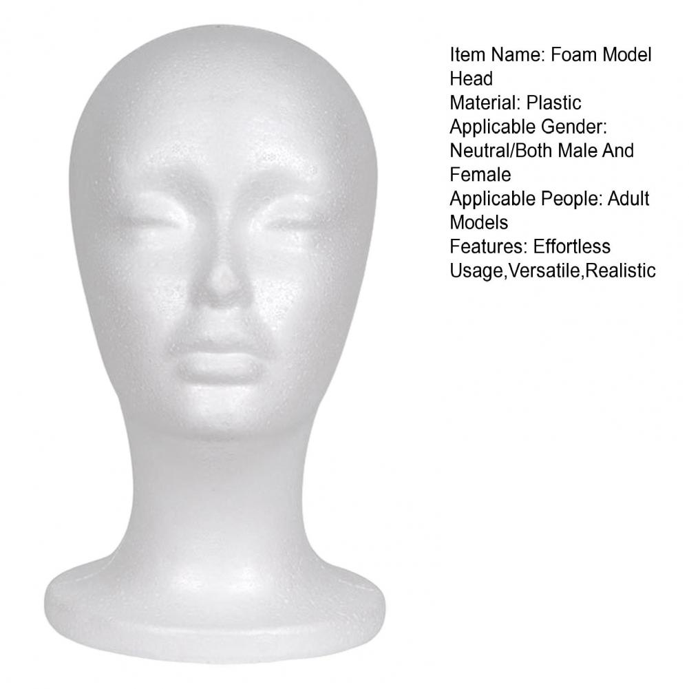 Cabeça de manequim de espuma p - Cosplay Prop Foam avaliação e preço