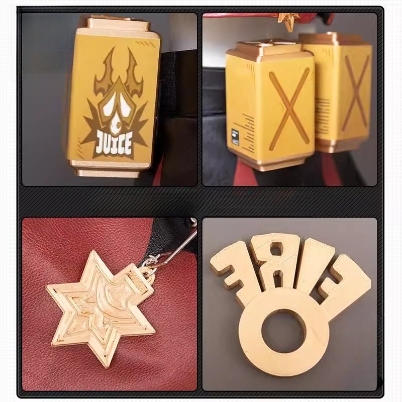 Fantasia de Cosplay Burnice Wh - Burnice Cosplay Prop avaliação e preço